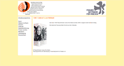 Desktop Screenshot of buchdeutsch.1000peacewomen.org